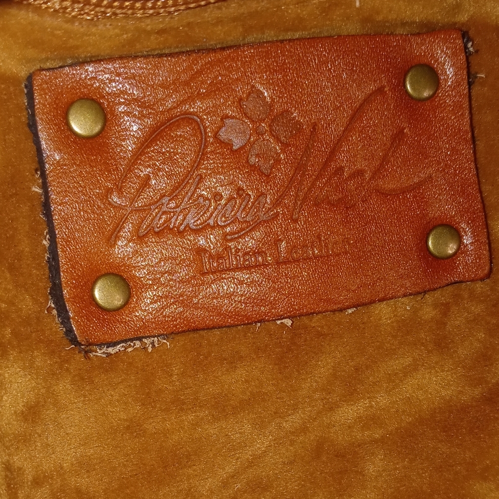 NW Patricia Nash Venezia Rosso-Fiore Tan Crossbody